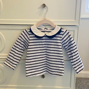 Jacadi nautical top with Peterpan collar.  18 month. In excellent condition.